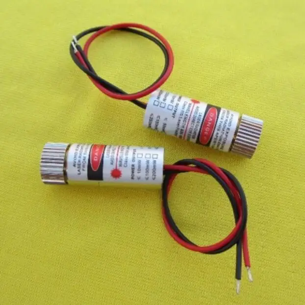 

Adjustable focus 650nm 5mW word line red laser module / word laser head / laser light