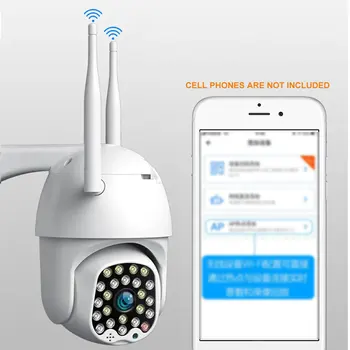 

Automatic Tracking IP Night Vision Outdoor Waterproof Speed Dome Security Camera