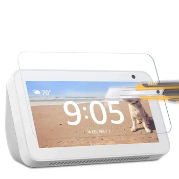 

Tempered Glass Protective Film Guard For Amazon Echo Show 5 Smart Display Speaker Protection LCD Full Screen Protector Cover