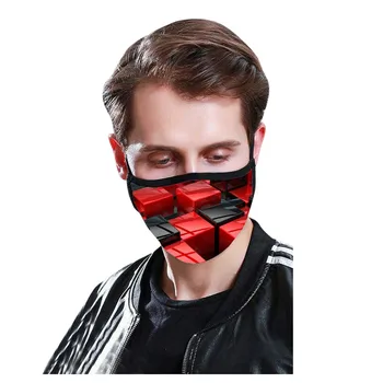 

Adult Cotton Mask Men Women 2PC PM2.5 Activated Carbon Filter Face Mouth Mask Anti Dust Foggy Smog Mascarillas Masque Breathable