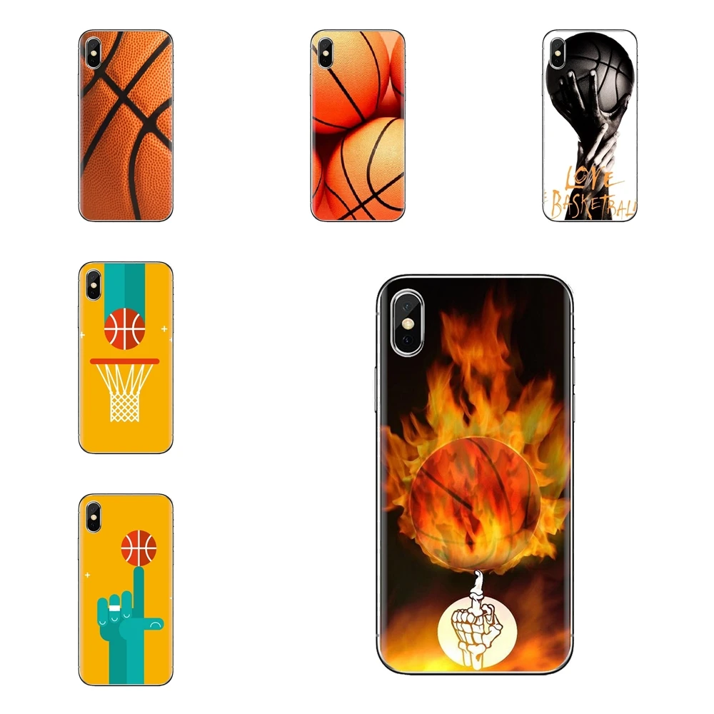 basketball ball Transparent Soft Shell Covers For Xiaomi Mi6 Mi 6 A1 Max Mix 2 5X 6X Redmi Note 5 5A 4X 4A A4 4 3 Plus Pro |