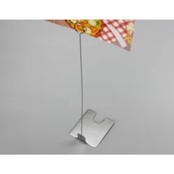 Clip en métal pour gâteau, magasin alimentaire, affichage de carte de prix, Table pour mémo, support d'étiquette, Clip de signe de billet 