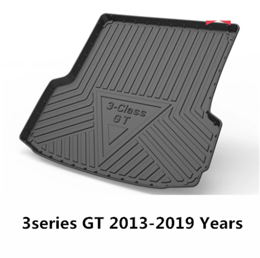 

SJ ALL Weather TPO Car Trunk Mats Tail Boot Cargo Liner Cover Rear Cargo Tray Luggage Pad For BMW 3 Series GT 2013 2014 15-2019