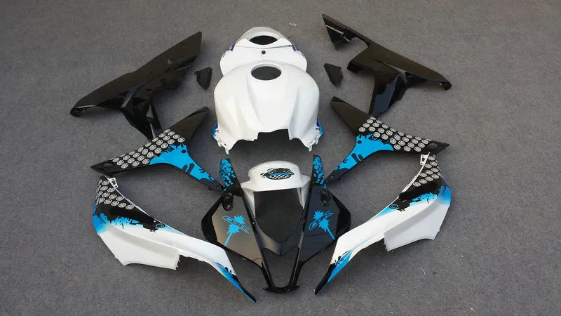 Комплект обтекателей под давлением для HONDA CBR600RR F5 07 08 CBR 600 RR 600RR CBR600 2007 2008 белый