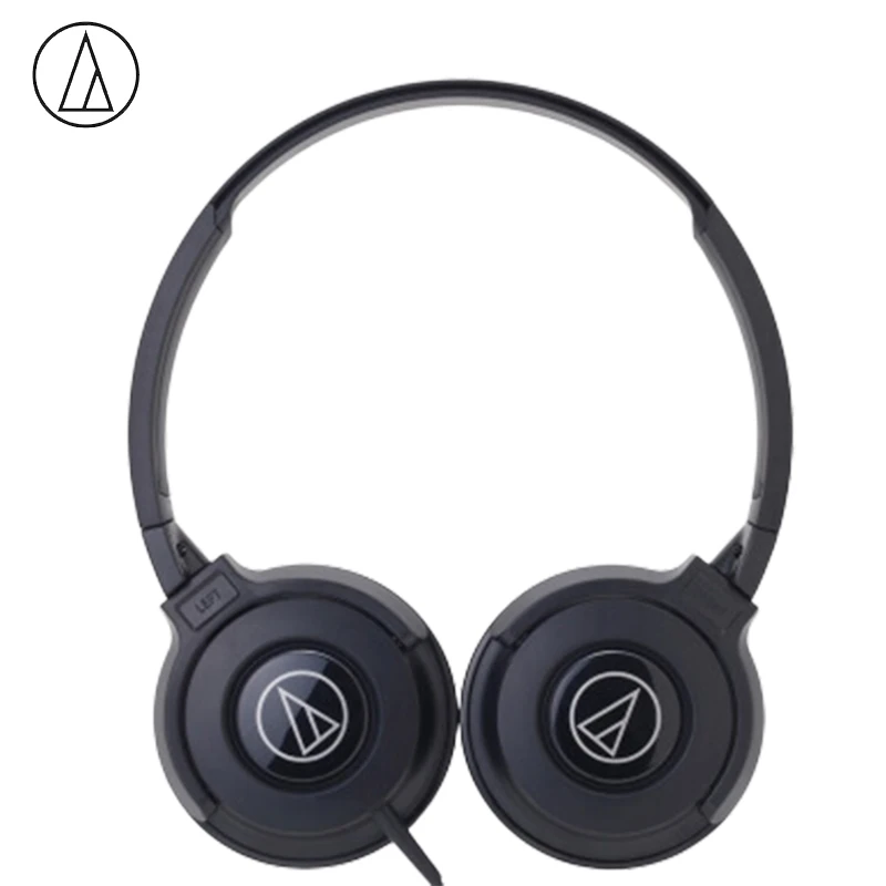 Оригинальная ATH-S100iS игровая гарнитура Audio-Technica с креплением на голову и музыкальной проводной гарнитурой с пшеничными басами
