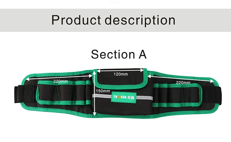 Мульти-карманы поясной ремень Электроинструмент инструменты рабочий рюкзак гаечный ключ для хранения утилита отвертка сумка Оксфорд clot