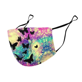 

1PC Printing Windproof Foggy Haze Anti-spitting Protective Mask+ 2PCS Filter Sunscreen Fashion Scarf Mask drop-shipp#3