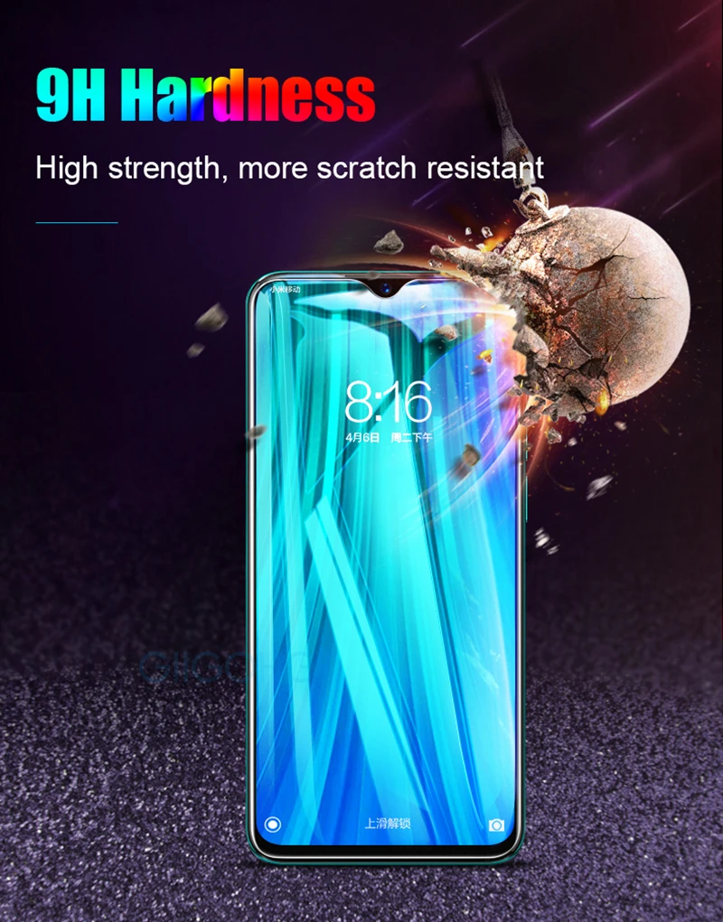 3 шт. закаленное стекло для XiaoMi RedMi 8 8A Note 8T 7 Pro 6 6A 7A Защитное стекло для экрана RedMi 5 Plus Global K20 9H HD Full Glue