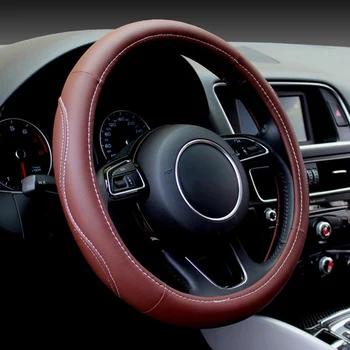 

Leather Car steering wheel cover For Smart all models fortwo forfour auto styling accessories car floor mat