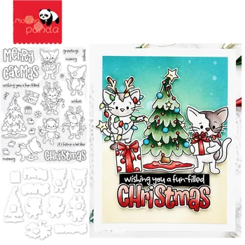 

CHRISTMAS SPINNERS Metal Cutting Dies and Stamps for DIY Scrapbooking/photo album Decorative Embossing DIY Paper Cards and die