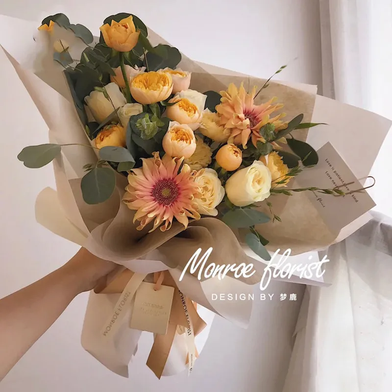 

10 м рулон водонепроницаемый цветок оберточная бумага подарочная упаковка бумаги цветок букет оберточная бумага для рукоделия