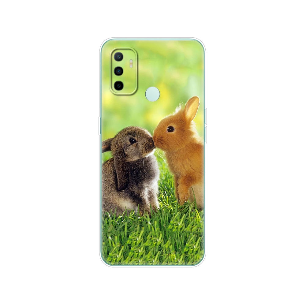 oppo phone back cover For OPPO A53 Case 2020 Silicon Soft TPU Phone Cover for OPPO A53S A32 Case Bumper OPPOA53 A 53 6.5" Fundas CPH2127 CPH2135 Etui cases for oppo cell phone Cases For OPPO