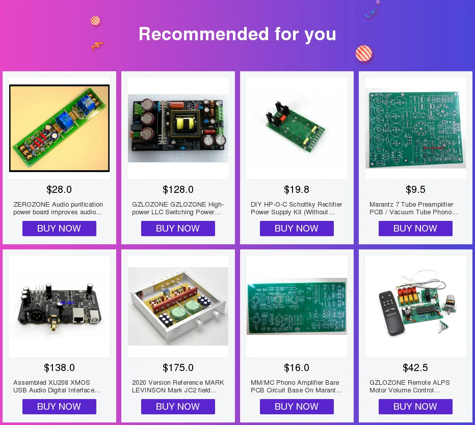 A Amplificador de Potência DIY Kit Placa Acabada 22W + 22W