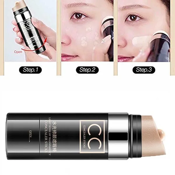 

Anti-Aging Concealer Stick CC Moisturizing Foundation Makeup Cover Up Stick OR88