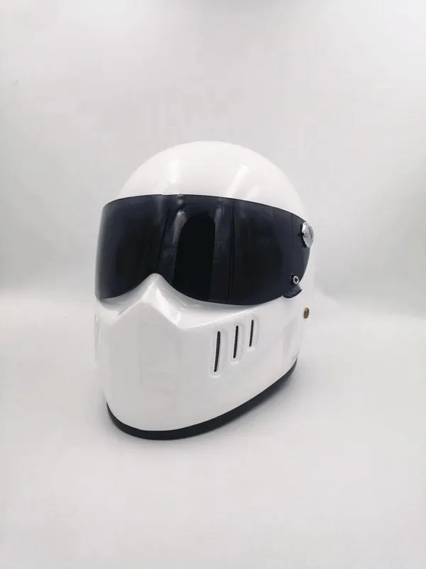 TT& CO ретро мотоцикл электромобиль полный шлем стекло стальной материал шлем