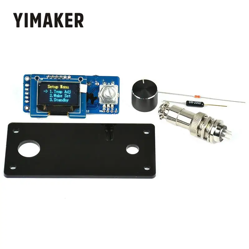 Цифровая паяльная станция YIMAKER T12 OLED контроллер температуры STC английская