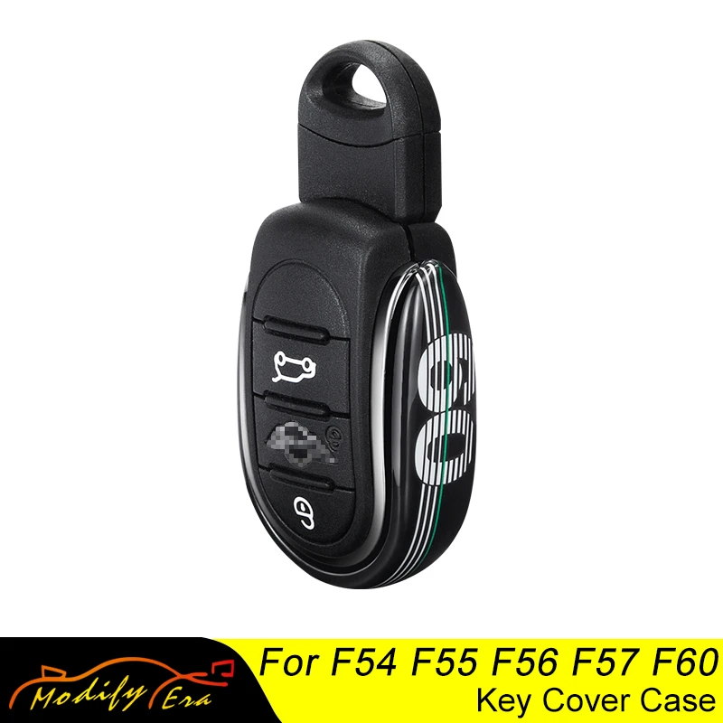 Car Styling Key Case Cover Shell Chain Union Jack Decoration for BMW Mini Cooper S JCW One D F54 F55 F56 F57 F60 Car Accessories