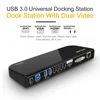 Док-станция Dsiplay универсальная с 6 портами USB 3,0, HDMI и DVI/VGA ► Фото 3/6