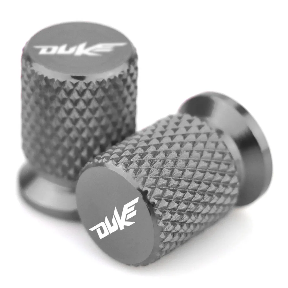 Duke Titanium Мотоцикл с ЧПУ Алюминий сердечник клапана Кепки шины газовое сопло крышка автоклавного твердения рот чашки для KTM DUKE 200 125 250 690 790 RC 390 950 1199 - Цвет: Duke Titanium