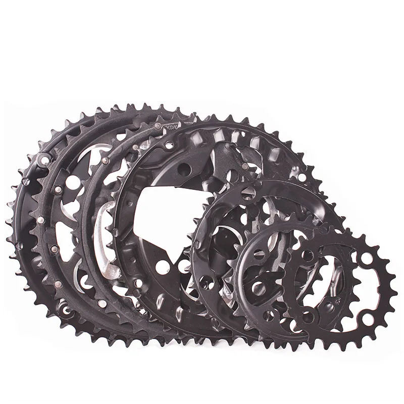 9 Скорость 10 22/24/32/42/44T Круглый Форма велосипедная Звездочка 104BCD MTB горный
