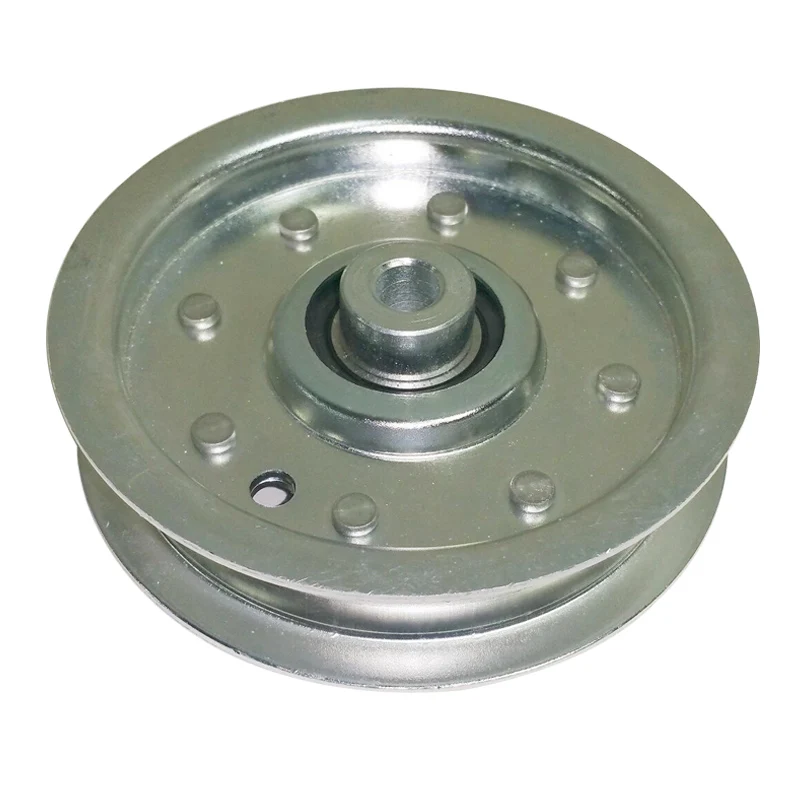 

Single-Slot Pulley for Lawn Mower White Zinc 46" DECKS 4.1x4.1 x 1.02inch 2 Pcs/ 3 Pcs for M/TD 956-0627 756-0627 756-0365