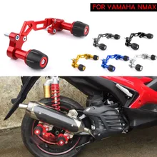 Несколько цветов Универсальный мотоцикл выхлопной трубы ползунки защита от падения для Yamaha NMAX CNC алюминиевый сплав# P10