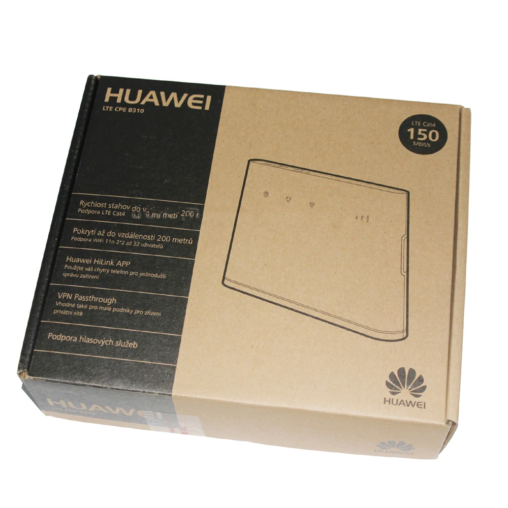 HUAWEI B310 B310S-852 150Mpbs 4G LTE CPE беспроводной маршрутизатор со слотом для sim-карты