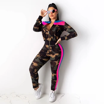 high waist patchwork pants