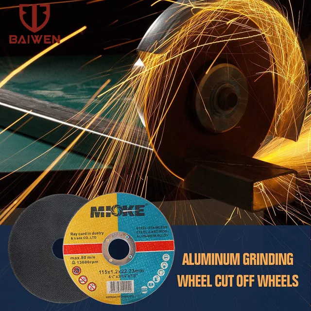 5-50 Uds discos de corte para Metal de acero inoxidable de 115mm cortar ruedas solapa lijado de discos para amoladora de ángulo de las ruedas 6