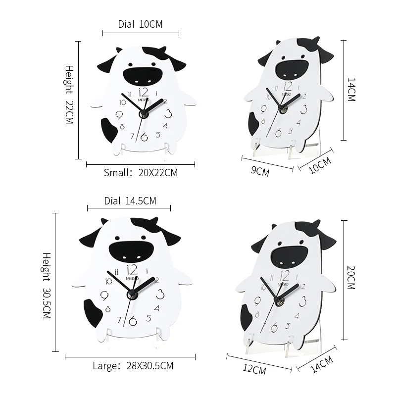2020 новые Мультяшные настольные часы для креативной детской комнаты милый дизайн