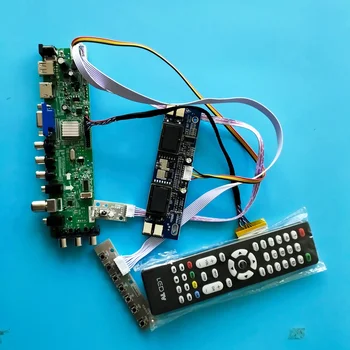 

Kit for LM190E03-TLA1/LM190E03-A4 HDMI VGA Controller Digital LCD Panel 4 CCFL 30pin 1280X1024 board remote TV USB DVB-T2 DVB-T