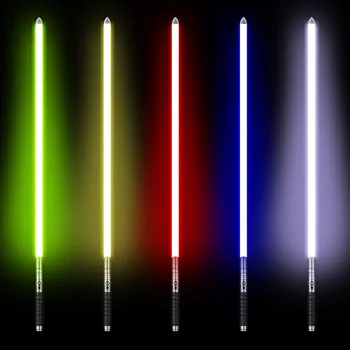 

100cm RGB Lightsaber Jedi Sith Star Light Saber 11 Color Lightsaber Metal Sword Light Laser Cosplay Boy Gril Luminous Toy Saber