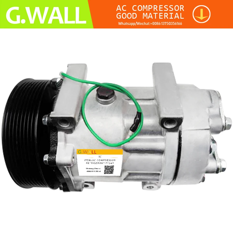 

NEW AC COMPRESSOR FOR CAR VOLVO EXCAVATOR AIR CONDITIONER COMPRESSOR