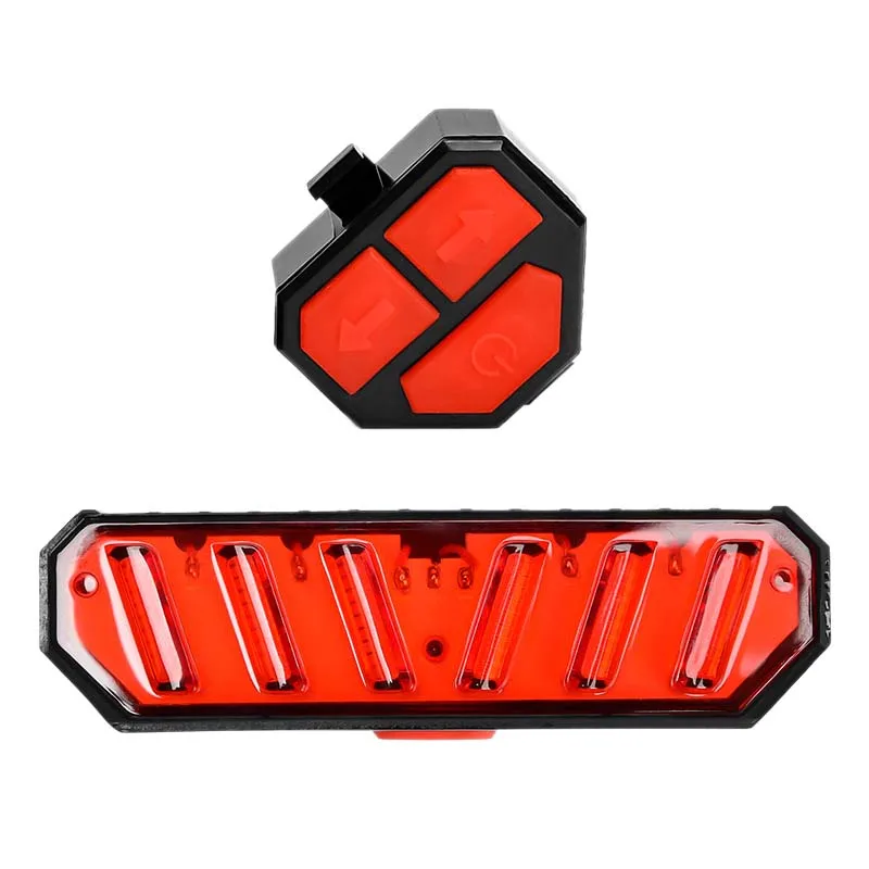 

PROMEND Wireless Bike Light Brake Bicycle Rear Light Tail Lamp Smart Usb Rechargeable Cycling Accessories Remote Turn Light