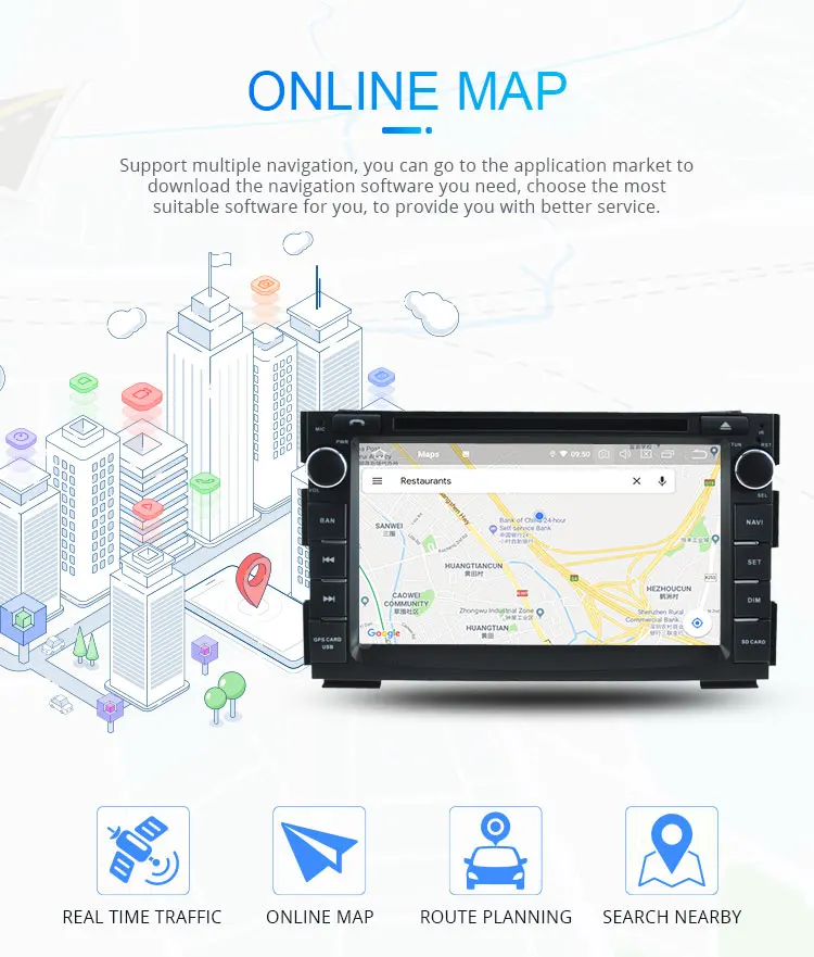 Cheap LJHANG Android 9.0 Car DVD Player For Kia Ceed 2010 2011 2012 GPS Navi WIFI Auto Multimedia 2 Din Car Radio Stereo IPS 8 Core SD 5