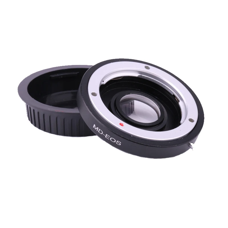 Кольцо-адаптер для крепления объектива Minolta MD, подходит для Canon EOS EF, фокусировка камеры, бесконечность, кольцо-адаптер для объектива с корректирующим объективом