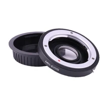 Anel adaptador para câmera, mini anel adaptador com lente md para câmera canon eos ef com lente corretiva