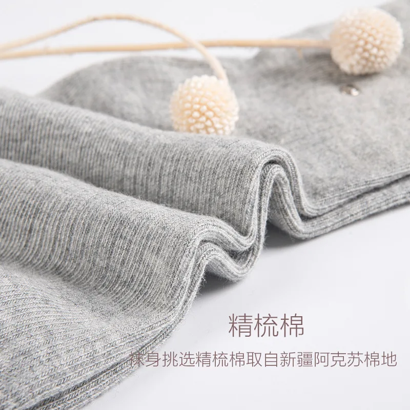 Высокое качество, полностью ручная работа, стразы, круглый бриллиант, носки без пятки, осенние и зимние хлопковые короткие носки, Детская мода