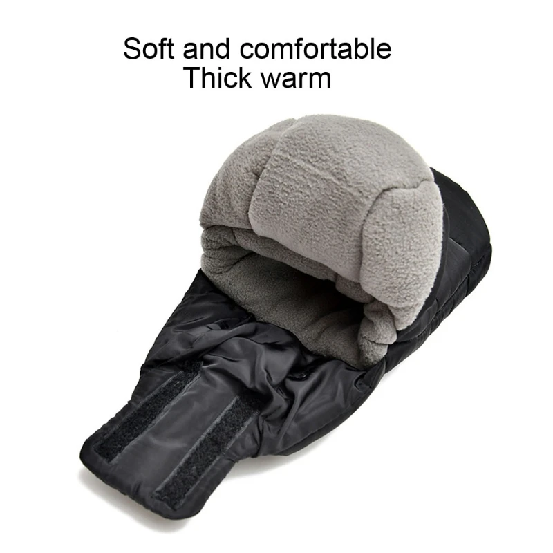 Extra Thick Winter Warm Stroller Gloves Warmmuffs Waterproof Anti-Freeze Hand Muff Kids Baby Pram Pushchair Warmer