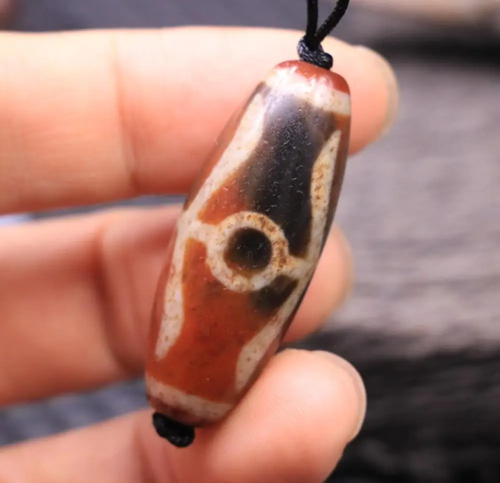 LKbrother Talisman Magic Power Тибетский Старый красный агат человеческий Guiren Daren бусины дзи