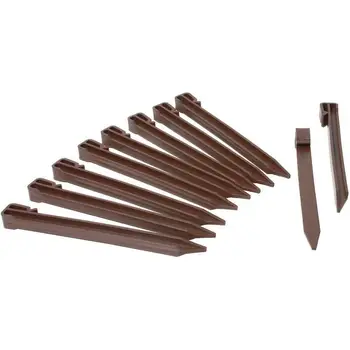 

10Pcs/20Pcs Edging Nail Stake Spikes Landscape Edging Garden Border Lawn