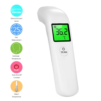 

Digital Infrared Thermometer Baby Forehead Thermometer Body Non Contact IR Temperature Meter Children LCD Temperature Gun Gauge