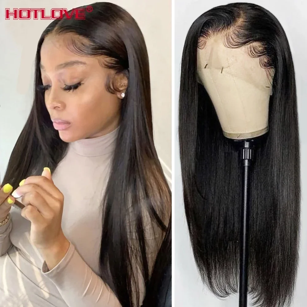 13x6 Straight Lace Front Human Hair Wigs for Black Women 150 Density 13X6 H＿ 並行輸入品 屋外照明