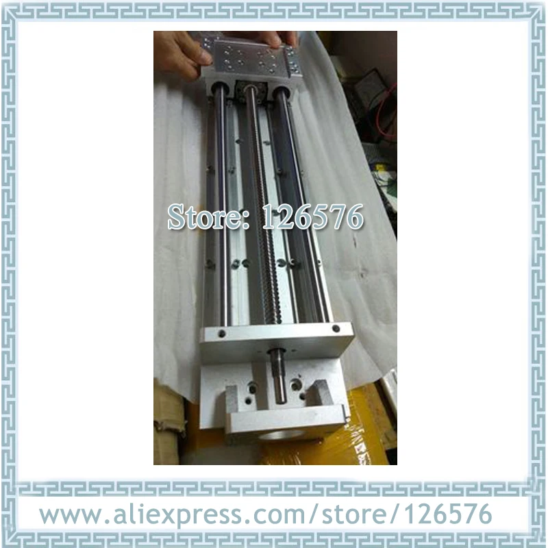 60 Servo Motor Seat Cnc раздвижной стол эффективный ход 200 мм шариковый винт 1605 ЧПУ Z ось линейного движения раздвижной стол - Цвет: 60 Servo Motor Seat