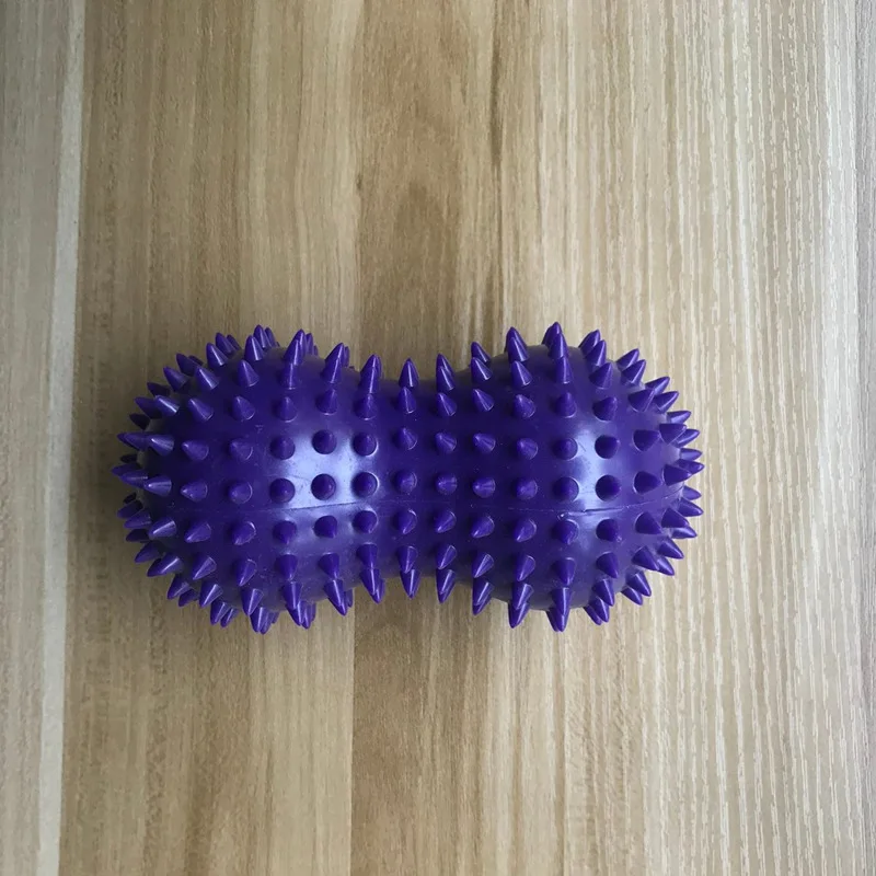 Purple Фитнес боль, стресс, триггер, точечный узел, массажный мяч, Кроссфит, инструменты для облегчения мышц, Йога, упражнения, тренировки, Лакросс, мячи - Цвет: Purple
