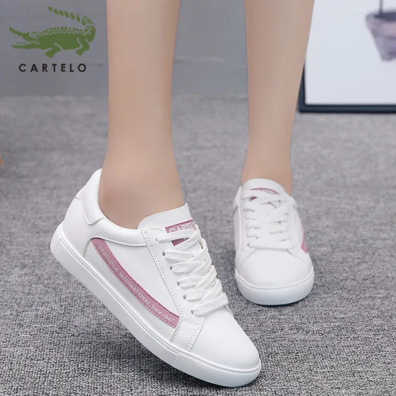 CARTELO/Женская обувь Модная Повседневная дышащая на плоской подошве Женская
