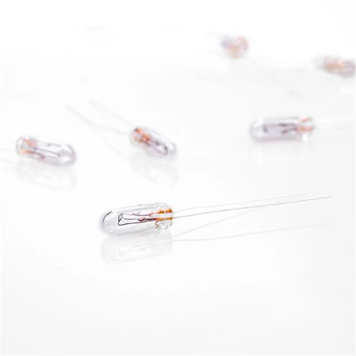 Miniature 3mm 6V 12V 24V Lamp Light Bulb Edison Incandescent Filament Rice 10pcs