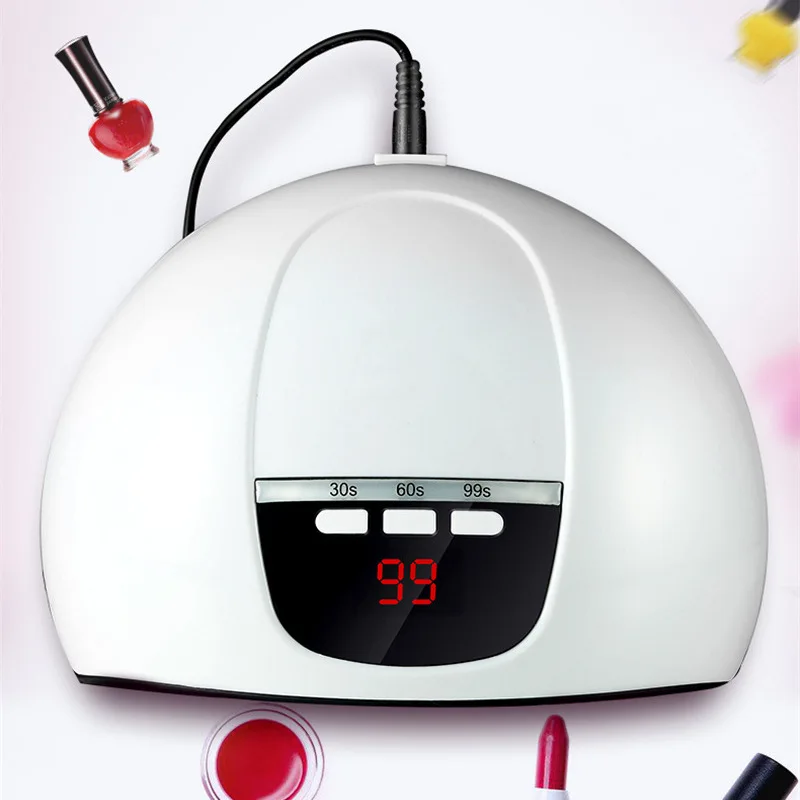 UV LED Nail Lamp Portable 54W 15 LEDs Dryer Polish Curing Lights for Fingernails Toenails Makeup Home Salon THRK889 | Красота и