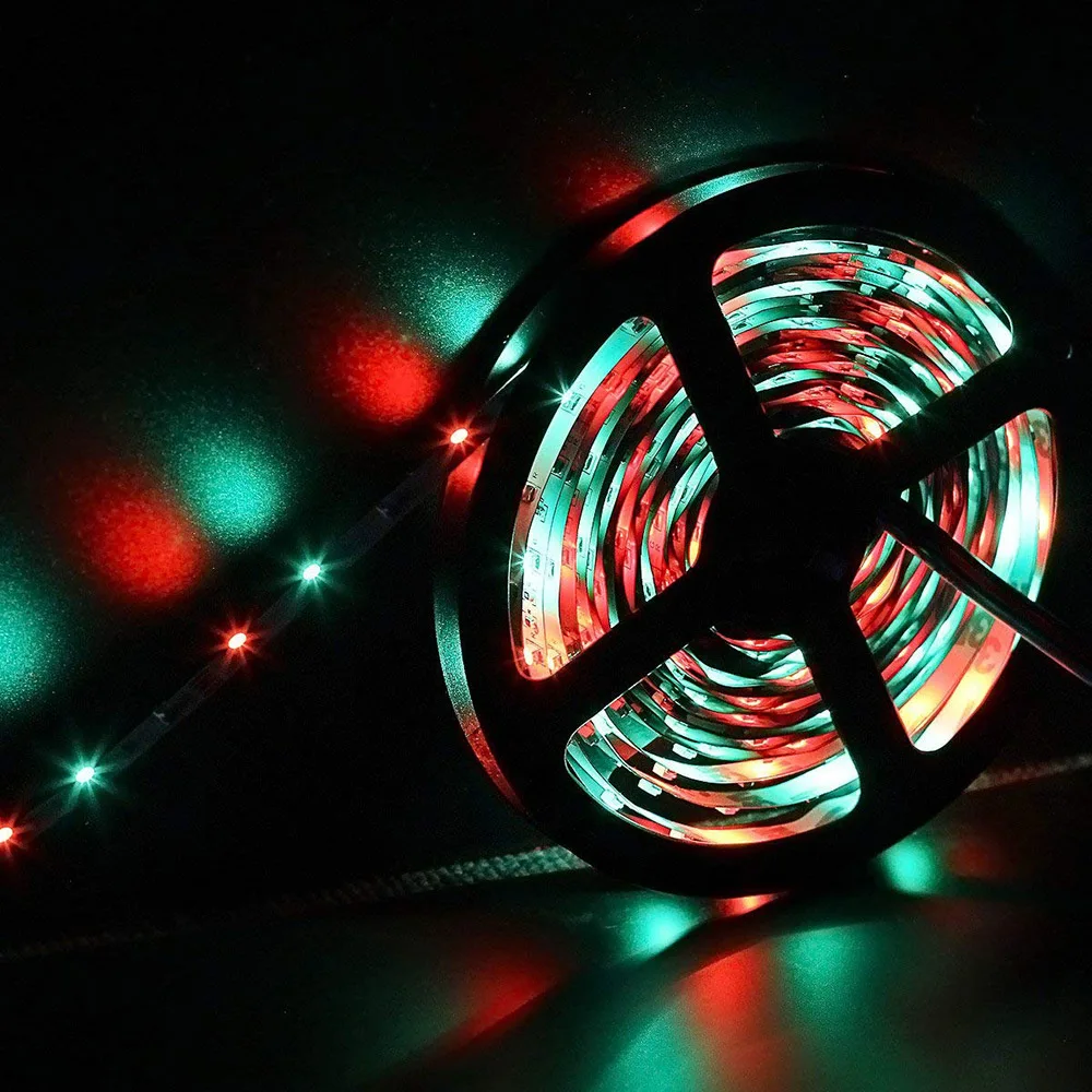 

1PCS New LED Strip Lights 3528 RGB 300 LED Color Changing Kit with Flexible Strip Light 24/44 Key IR Remote Control Party Decor
