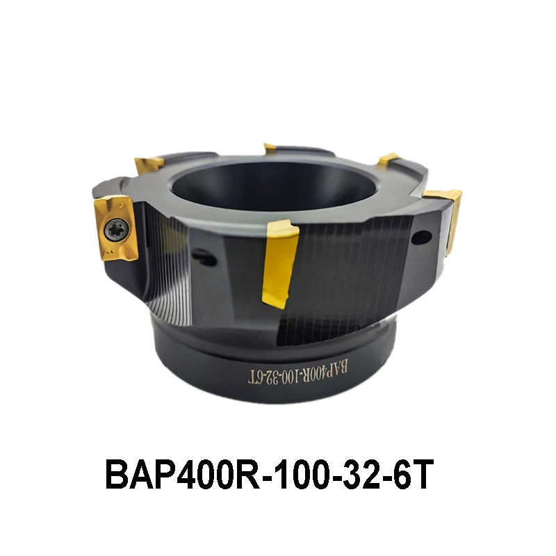 Oyu BAP400R-100-32-6T угловая фреза головка APMT1604 твердосплавные вставки фрезерные станки